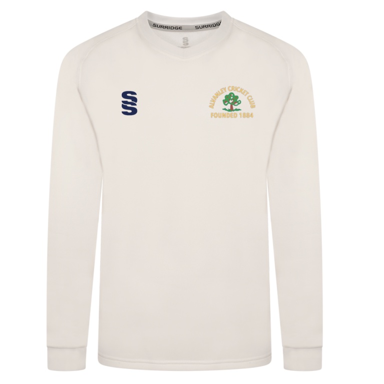 ALVANLEY CC BLAST LONG SLEEVE SWEATER - Ivory