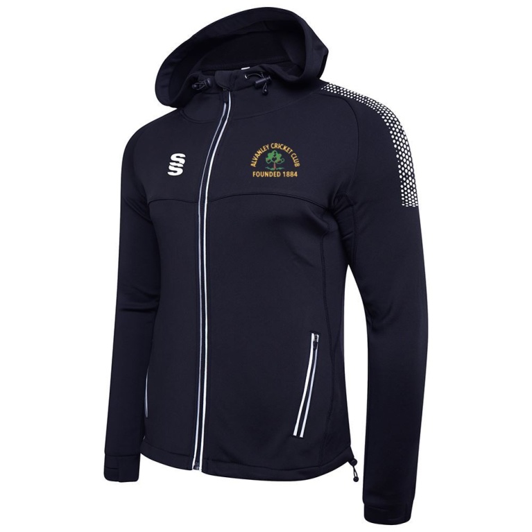 Alvanley CC U11-13-15'S Dual Full Zip Hoody : Navy/White